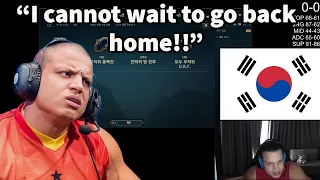 Tyler1 Wants To Leave Korea Because Of This!!!