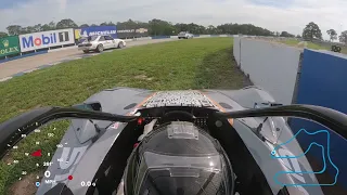 Sebring Race: 3-Wide into Turn 7 CRASH!!! (6/19/22)