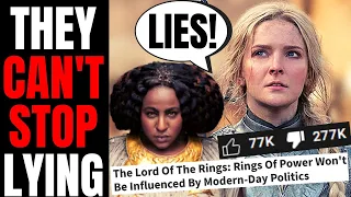 Amazon PANICS After Rings Of Power Backlash | Double Down On LIES To Lord Of The Rings Fans