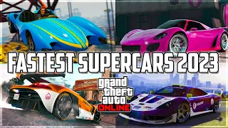 Top 5 Fastest Supercars In GTA Online 2023