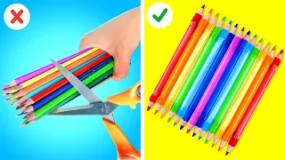 100 DE TRUCURI ȘCOLARE CARE TE VOR SALVA || Idei de rechizite școlare DIY, marca 123 GO! SCHOOL