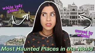 9 Most Haunted Places in the WORLD (ghosts, curses + more) | Just Sharon