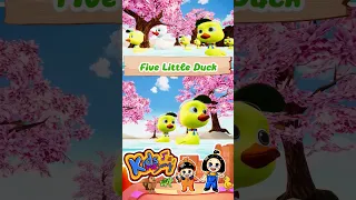 Five Little Duck #kidssomg #fivelittleducks