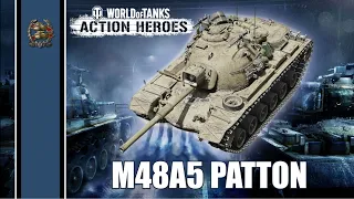 M48A5 Patton / World of Tanks / Playstation 5 / XBox / 1080p / Wot Console