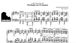 Rachmaninoff Prelude Op.3 No.2 in C Sharp Minor | 라흐마니노프 프렐류드 Op.3 No.2