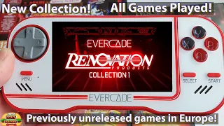 Evercade Renovation Products Collection 1 - All Games Played!