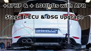 +87HP & + 108lbfts with APR Stage 1 ECU & DSG Upgrade at Regal Autosport in Southampton