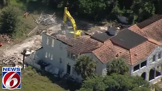 Former bin Laden house in Orange County demolished