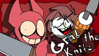 GRAB THE KNIFE 🔪 || ANIMATION MEME COLLAB w @Betagurish (Spooky month)