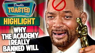 WILL SMITH BANNED BY OSCARS FOR 10 YEARS | WHAT THIS MEANS FOR HIM | Double Toasted