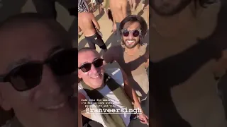 Ranveer Singh goes crazy after meeting Astrix Ozora 2022 #shorts s