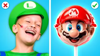 This Is Crazy, Rich VS Poor Mario Parenting Hacks! 🍄Genius DIY Parenting Gadgets by Fun Full!