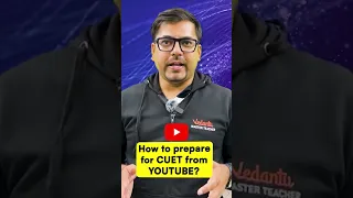 How to Prepare CUET from YouTube ? # shorts #jee #cuet #cuet2023 #jeemain2023