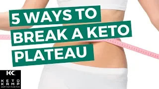 Keto Plateau? | 5 Reasons Why You Stopped Losing Weight on The Ketogenic Diet