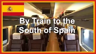 Spain Fast Train to Seville from Madrid - 1st Class Train Travel Preferente RENFE AVE  in Europe