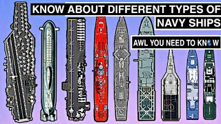 All About Different Types Of Navy Ships You Need To Know (H.D) | Awl You Need To Know 🌎