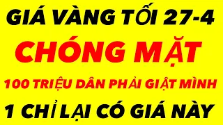 Giá vàng hôm nay 9999 mới nhất tối ngày 27-4-2024 - giá vàng 9999 hôm nay - giá vàng 9999 mới nhất