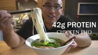 HIGH PROTEIN - LOW CALORIE CHICKEN PHO RECIPE