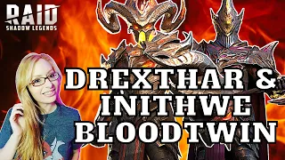 "Elemental Brothers" Drexthar & Inithwe Bloodtwin [Lore] • RAID Shadow Legends