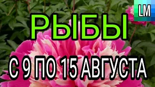 РЫБЫ ♓ - С 9 ПО 15 АВГУСТА - гороскоп таро - таро прогноз на неделю ( tarot forecast )