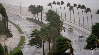 Hurricane Ian Dangerous winds and heavy rain in Punta Gorda, Florida