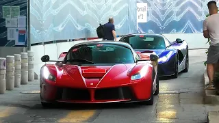 $100Million Ferrari HYPERCARS arriving in Monaco!