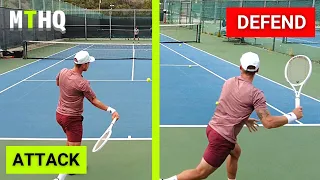 Tennis Strategy Simplified: ATTACK & DEFEND (by former ATP #400)