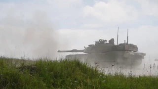 Army 1-8 INF Combined Arms Live Fire In Germany