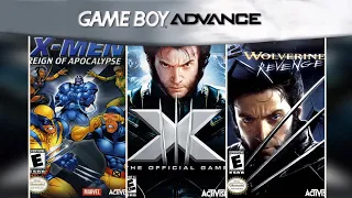 X-Men Games for GBA