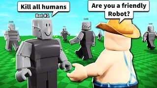 Roblox BOT actually has conversations with you...