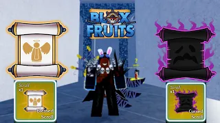 I Obtained the UNOBTAINABLE Cursed and Blessed Scrolls in Blox Fruits..
