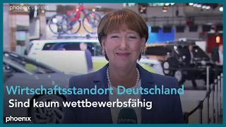 Hildegard Müller  u.a. zu den Zukunftsperspektiven der deutschen Automobilindustrie am 05.09.23