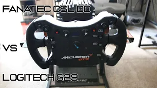 Fanatec CSL DD vs Logitech G29 (Updated for GT7) #Fanatec #GT7 #iRacing