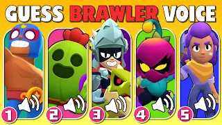 Guess The Brawler by Voice and Unlock Sound | Brawl Stars Quiz