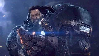 Warriors: Artanis and Raynor Shake Hands After Battle on Korhal (Starcraft 2 | Protoss | Cinematic)