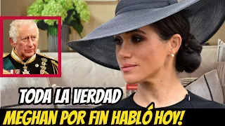 MEGHAN MARKLE HABLA Por PRIMERA VEZ Sobre SU AUSENCIA En LA CORONACIÓN del REY CARLOS! ÚLTIMA HORA!