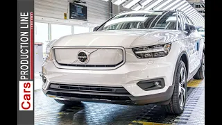 New VOLVO XC40 RECHARGE P8, production at Volvo Cars plant in Ghent, Belgium