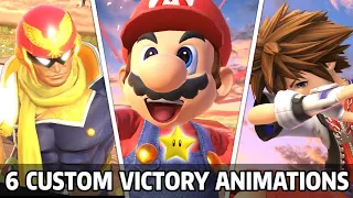 6 Custom Victory Animations in Super Smash Bros. Ultimate