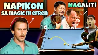 NAPIKON ANG KANO SA MGA MAGIC NI EFREN REYES | Nagalit at Na-Badtrip sa Magic ng Pinoy