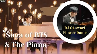 Suga plays the piano (DJ Okawari~ Flower Dance)