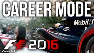 F1 2016 CAREER MODE PART 1 - Practice & Qualifying (F1 2016 Gameplay PS4/Xbox One)