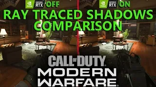 Call Of Duty Modern Warfare - Ray Tracing Comparison - Ultrawide 3440x1440