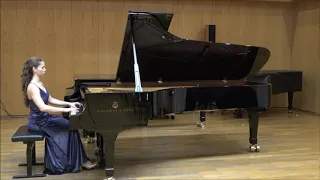 Daniela Jiménez: Chopin Etude Op. 25 No. 11