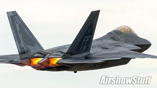 F-22 Raptor Mini-Demo - EAA AirVenture Oshkosh 2019