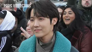 J-HOPE BTS arrived @ show Hermès Paris 21 January 2023 Fashion Week