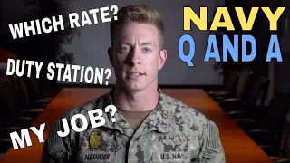 US Navy Q and A | NAVY LIFE | Why I Joined the Military
