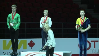 Junior Men Medal Ceremony - CTNSC17