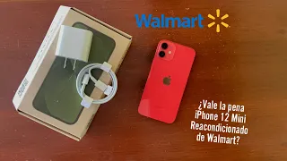 iPhone 12 Mini reacondicionado de Walmart - Unboxing