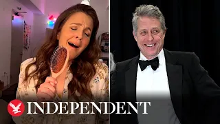 Drew Barrymore reacts to Hugh Grant calling her Music & Lyrics singing ‘horrendous’