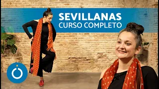 Clase COMPLETA de SEVILLANAS para PRINCIPIANTES 💃🏽 Aprender Bailar Sevillanas